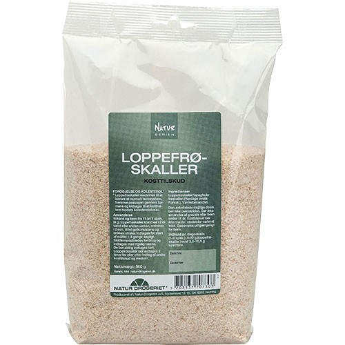 Loppefrøskaller - 500 gr - Natur Drogeriet 