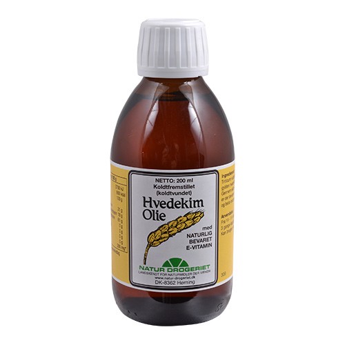 Hvedekimsolie 100% ren - 200 ml