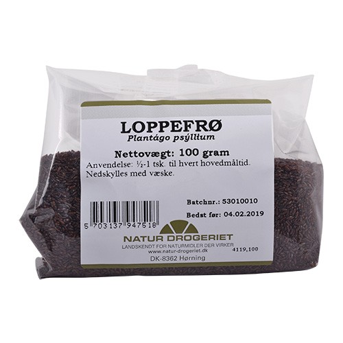 Loppefrø - 100 gr - Natur Drogeriet