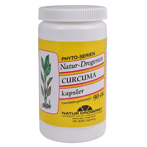 Curcuma - 90 kap - Natur Drogeriet