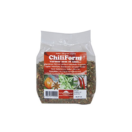 Chili Form te - 100 gram - Natur Drogeriet