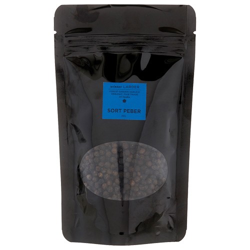 Sort Peber hel refill Økologisk - 100 gram - Mill & Mortar