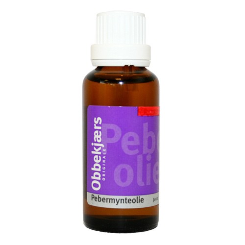 Pebermynte olie - 30 ml - Obbekjærs 