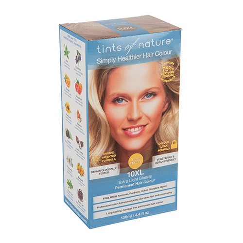 Hårfarve 10 XL Extra light  Blond - 130 ml - Tints of Nature 