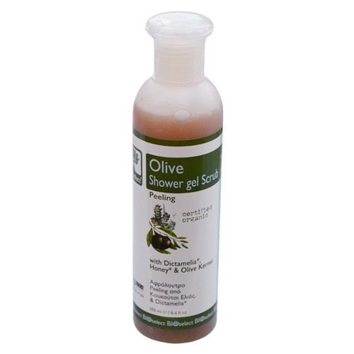 Oliven Shower Scrub - 250 ml - Bioselect