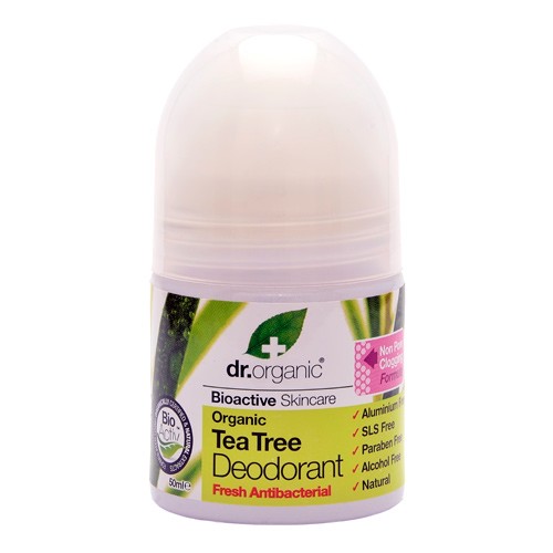 Deo roll on, Tea Tree  - 50 ml - Dr. Organic