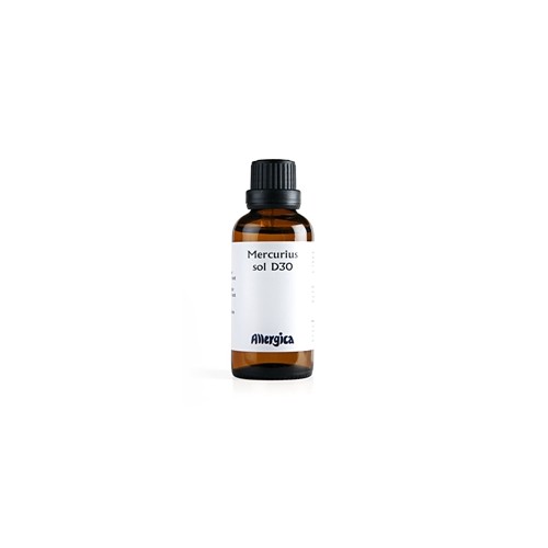 Mercurius sol. D30 - 50 ml - Allergica