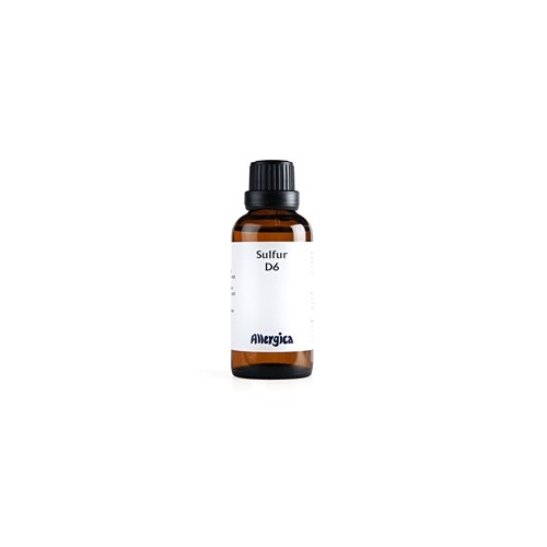 Sulfur D6 - 50 ml - Allergica 