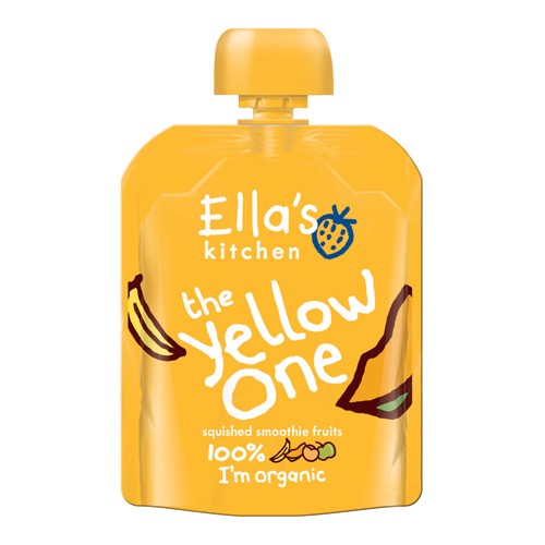 Babymos banan, mango Økologisk - 90 gram - Ellas Kitchen