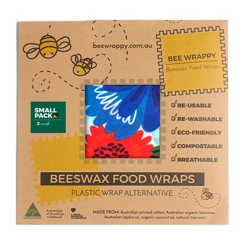 Billede af Beeswax Food Wraps 2 x Small - 1 pakke - Bee Wrappy
