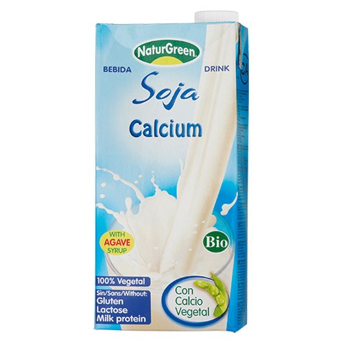 Billede af Sojadrik med calcium Økologisk - 1 liter - NaturGreen
