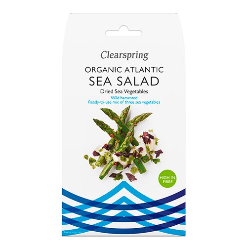 Sea Salad tang Økologisk (dulse, sea lettuce, nori) - 25 gram - Clearspring