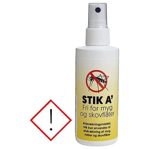 STIK A\' Fri for myg og skovflåter - 100 ml - Stik A