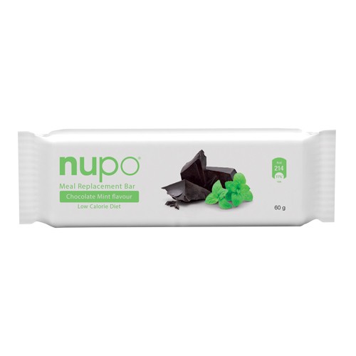 Nupo Chokolade og mint bar - 60 gr - Nupo A/S