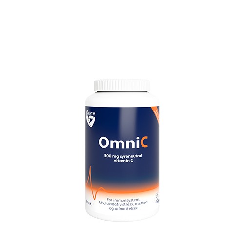 OmniC 500 mg - Stærk C-vitamin - 180 tab - Biosym