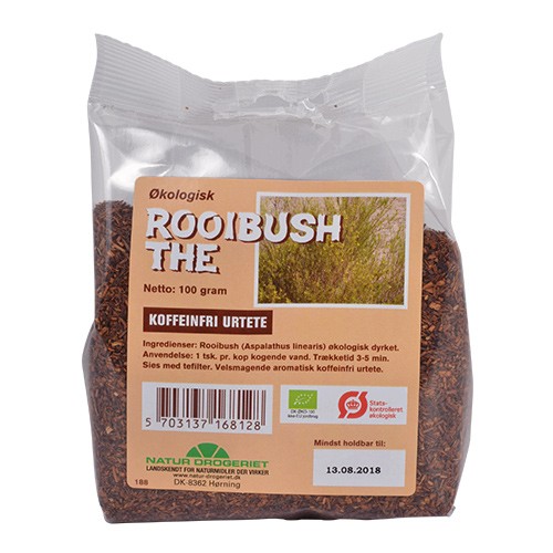Rooibush te Økologisk - 100 gram - Natur Drogeriet