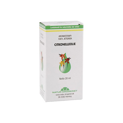 Citronelleolie æterisk - 20 ml  - Natur Drogeriet