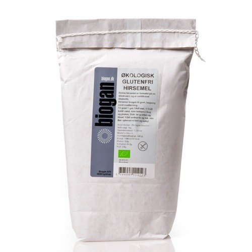 Hirsemel glutenfri Polen Økologisk - 1 kg - Biogan 