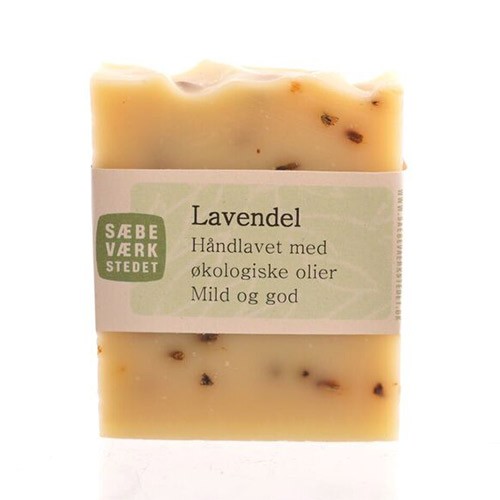 Sæbe Lavendel - 100 gram - Sæbeværkstedet