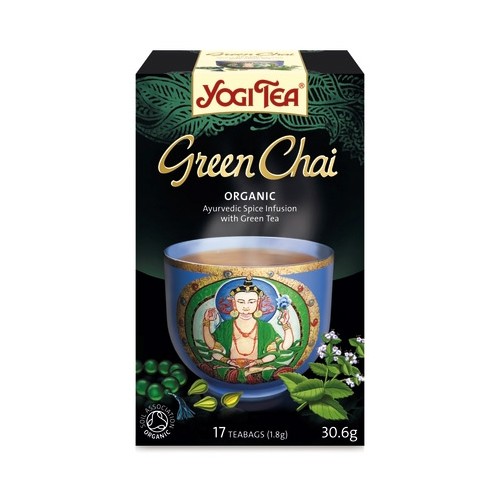 Green Chai Økologisk - 17 br - Yogi 