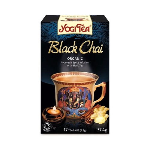 Black Chai Økologisk - 17 br - Yogi 