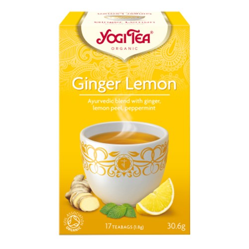 Billede af Ginger lemon Økologisk - 17 br - Yogi