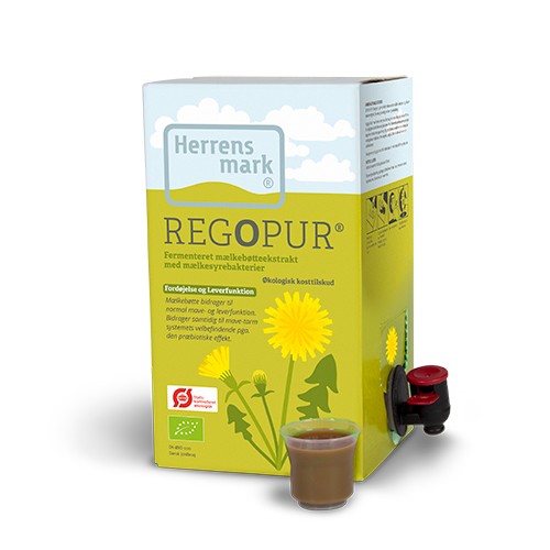 REGOPUR - Mælkebøtte ekstrakt Økologisk  - 2 liter - Herrens mark
