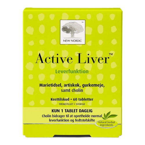 Active liver - 60 tab - New Nordic