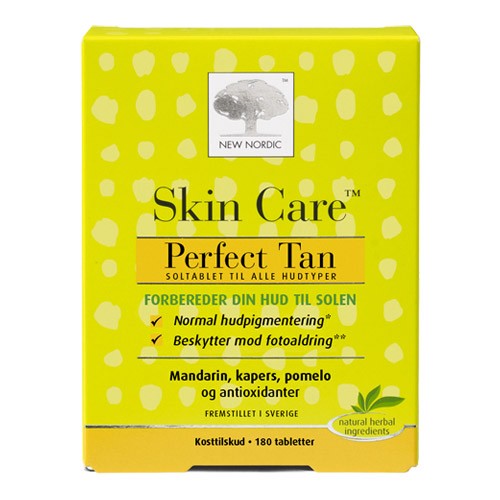 Perfect tan Skin Care - 180 tab - New Nordic 