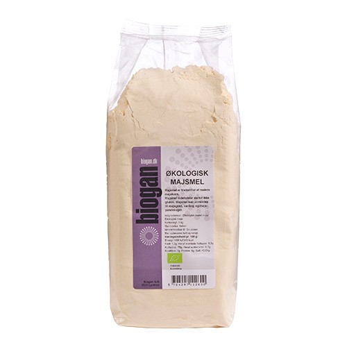 Majsmel Italien Økologisk - 1 kg - Biogan - DISCOUNT PRIS