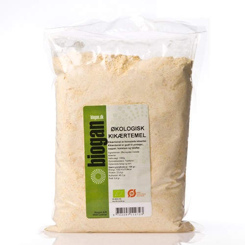 Kikærtemel Italien Økologisk- 1 kg. - Biogan 