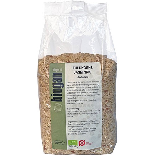 Jasminris fuldkorn Økologisk - 1 kg - Biogan