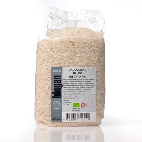 Risotto ris Økologisk - 500 gr - Biogan