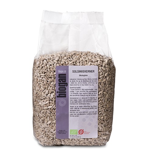 Solsikkekerner Ukrainske Økologisk - 1 kg - DISCOUNT PRIS