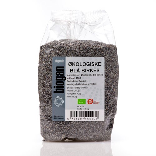 Blå birkes Økologisk- 250 gr - Biogan 