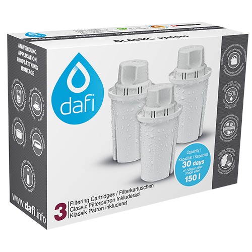 Filterpatroner 3-pak - 1 pakke - Dafi 