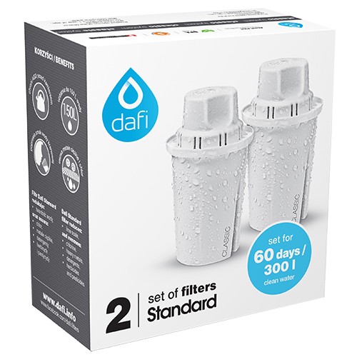 Filterpatroner 2-pack Dafi - 1 Stk. - Dafi 