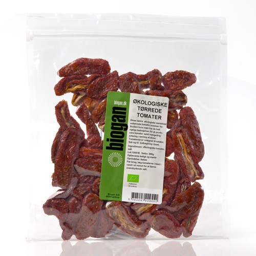 Tomater tørrede Italien Økologisk- 240 gr - Biogan