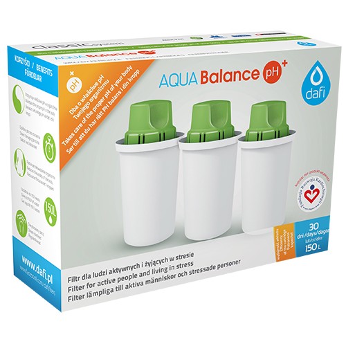 Billede af Filterpatroner 3-pack aqua balance - 1 pakke - Dafi hos Økologisk-Supermarked