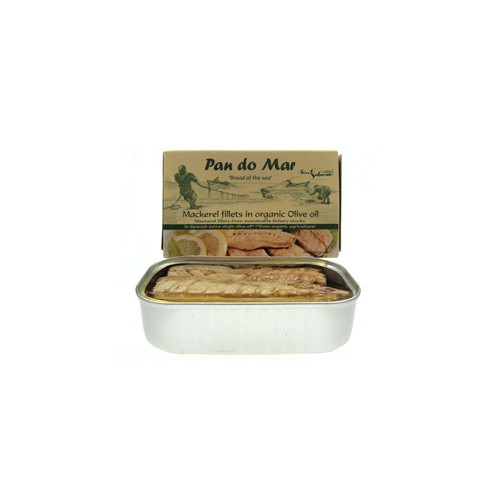 Makrel i olivenolie Spanien - 120 gr - Biogan