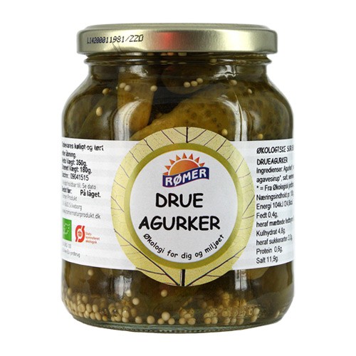 Drueagurker Økologisk- 370 ml - Rømer