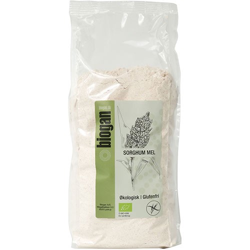 Sorghum mel Økologisk glutenfri - 1 kg - Biogan