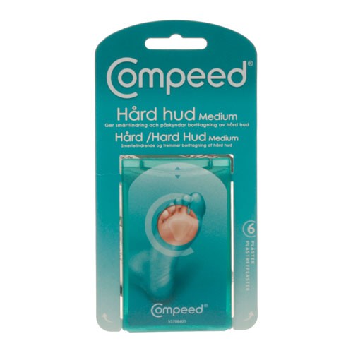 Hår hud plaster medium - 6 stk - Compeed