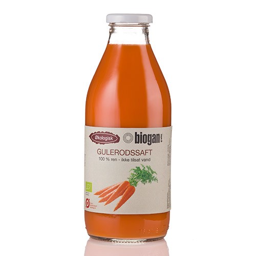 Billede af Gulerodssaft Økologisk - 750 ml - Biogan