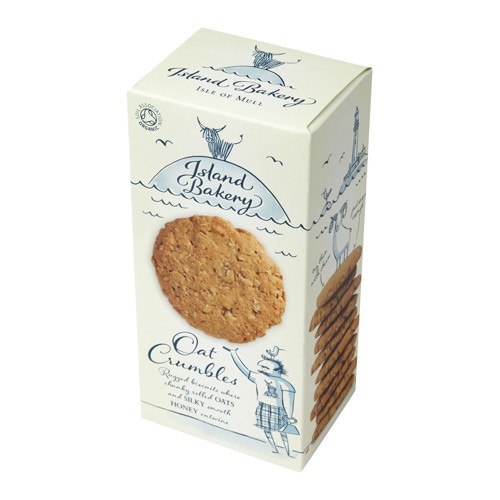 Oat crumbles cookies Økologisk - 150 GR  - Island Bakery