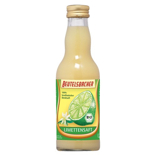 Billede af Limesaft Økologisk - 200 ml - Beutelsbacher