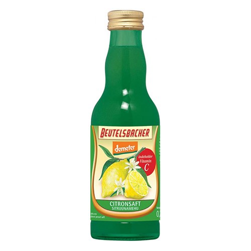 Billede af Citronsaft Økologisk - 200 ml - Beutelsbacher