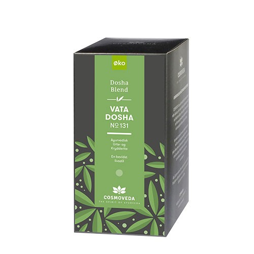 Vata Dosha te Økologisk - 25 br - Cosmoveda - Mindst holdbar til : 15-01-2027