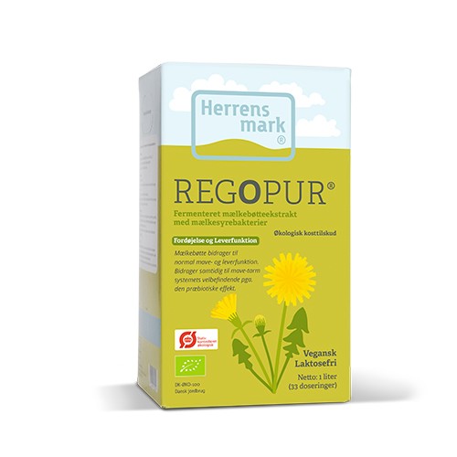 REGOPUR - Mælkebøtte ekstrakt Økologisk  - 1 liter - Herrens mark