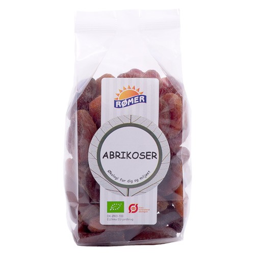 Abrikoser   Økologisk  - 400 gram - Rømer